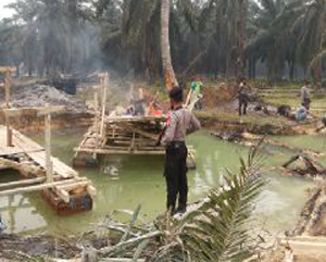 Tim Opsnal Polres Kuansing Amankan 3 Pelaku PETI